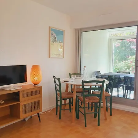 T2 Traversant Familial Cap Sud Parking Plages - Rossiconciergerie - Linge En Option Apartamento *