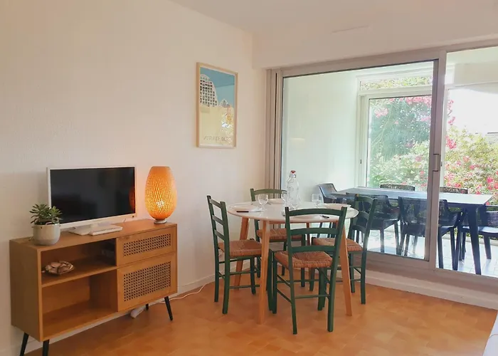 T2 Traversant Familial Cap Sud Parking Plages - Rossiconciergerie - Linge En Option Apartamento *